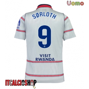 Atletico Madrid Alexander Sorloth #9 Terza Maglia 2026-27 Manica Corta Atletico Madrid Alexander Sorloth #9 Terza Maglia 2026-27 Manica Corta